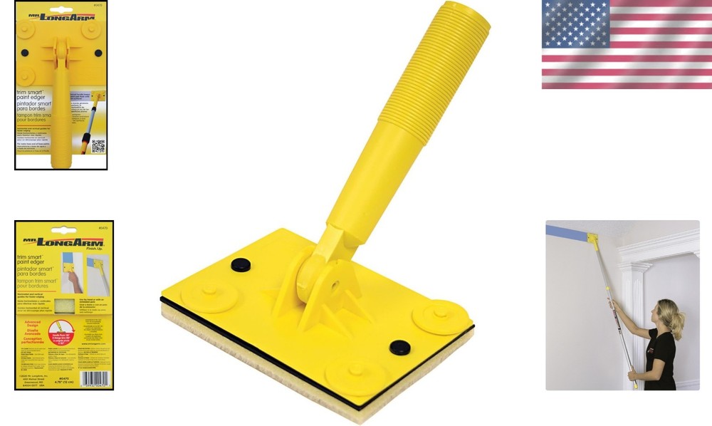 Swivel-Handled Paint Edger for Professional Results - Easy & Efficient