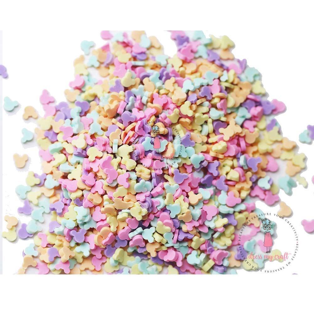 Mickey Faces Shaker Elements Embellishments