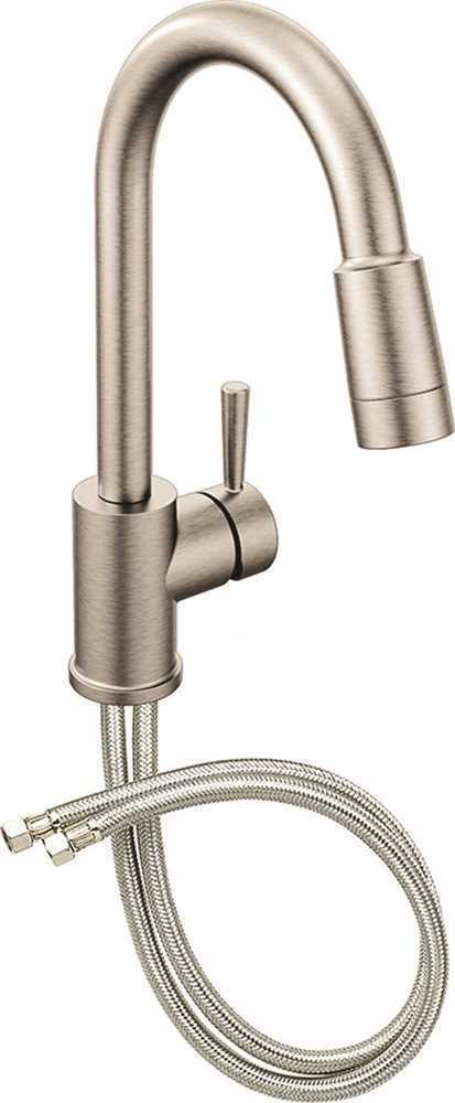 Edgestone Single-Handle Pull-Down Sprayer Kitchen Faucet in Classic SSL