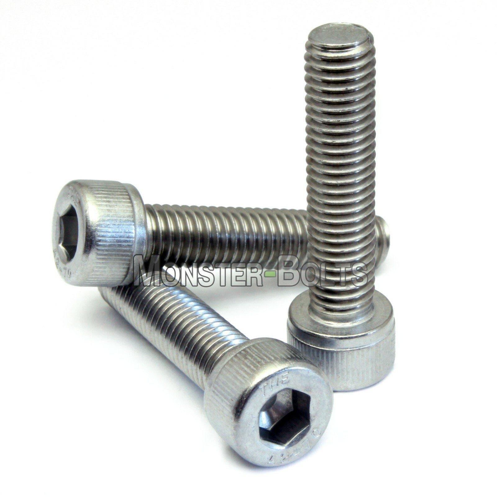 M6 Stainless Steel Socket Head Cap Screws, A2 / 18-8 Metric DIN 912, 1.0 Coarse