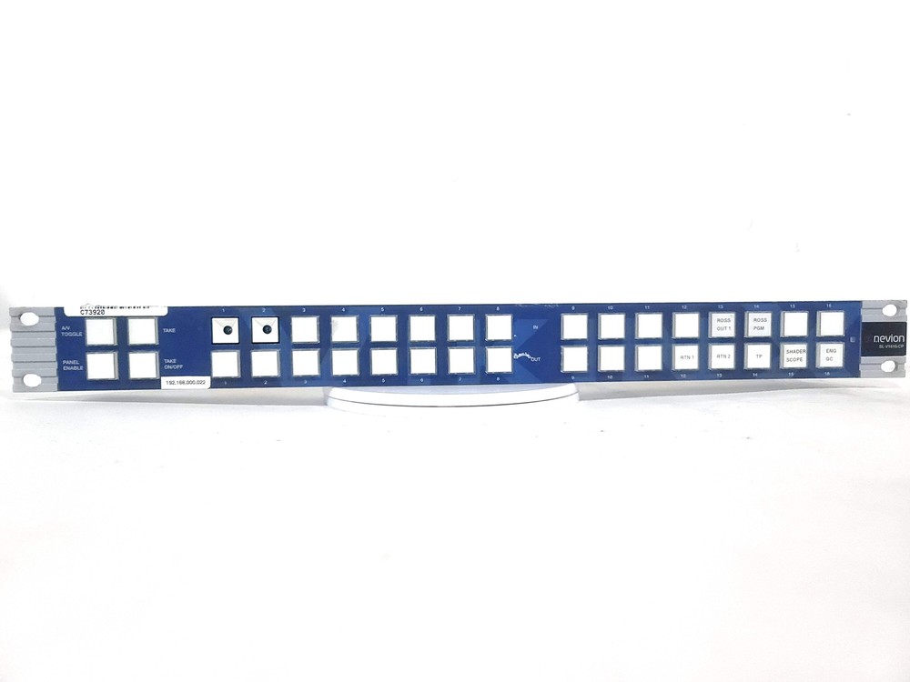 NEVION SUBLIME-V1616-CP ANALOG VIDEO ROUTER