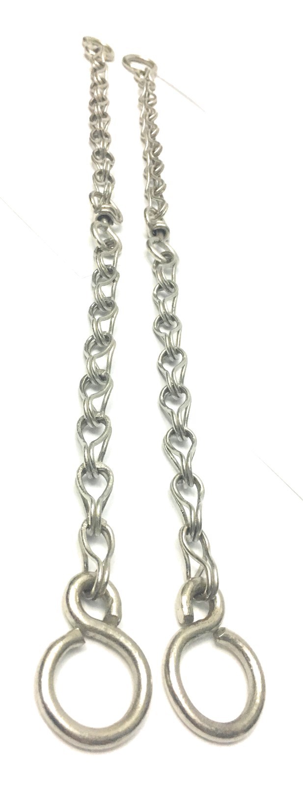 STAINLESS STEEL CHARRO HORSE BIT CHAINS CADENILLAS PARA FRENO ACERO INOXIDABLE