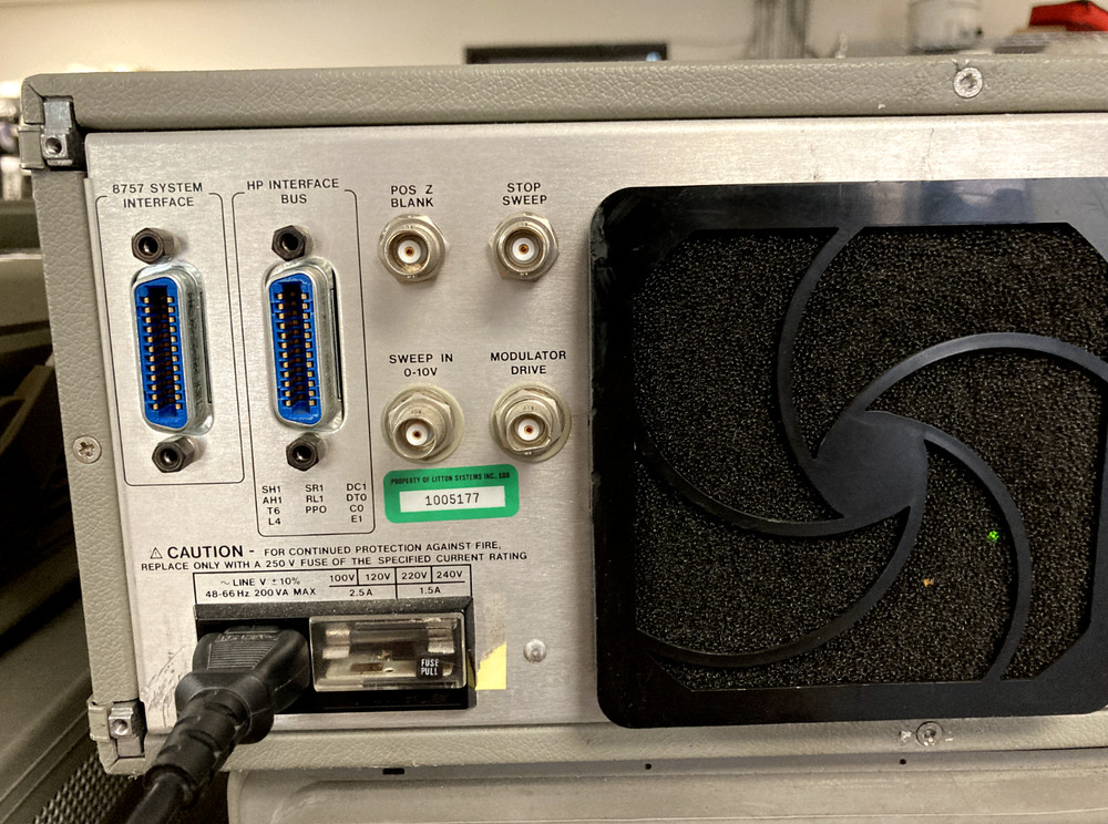 Hewlett Packard 8757C Network Analyzer