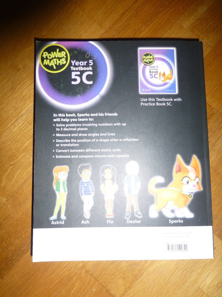 Power Maths Year 5 textbook bundle 5a, 5b, 5c