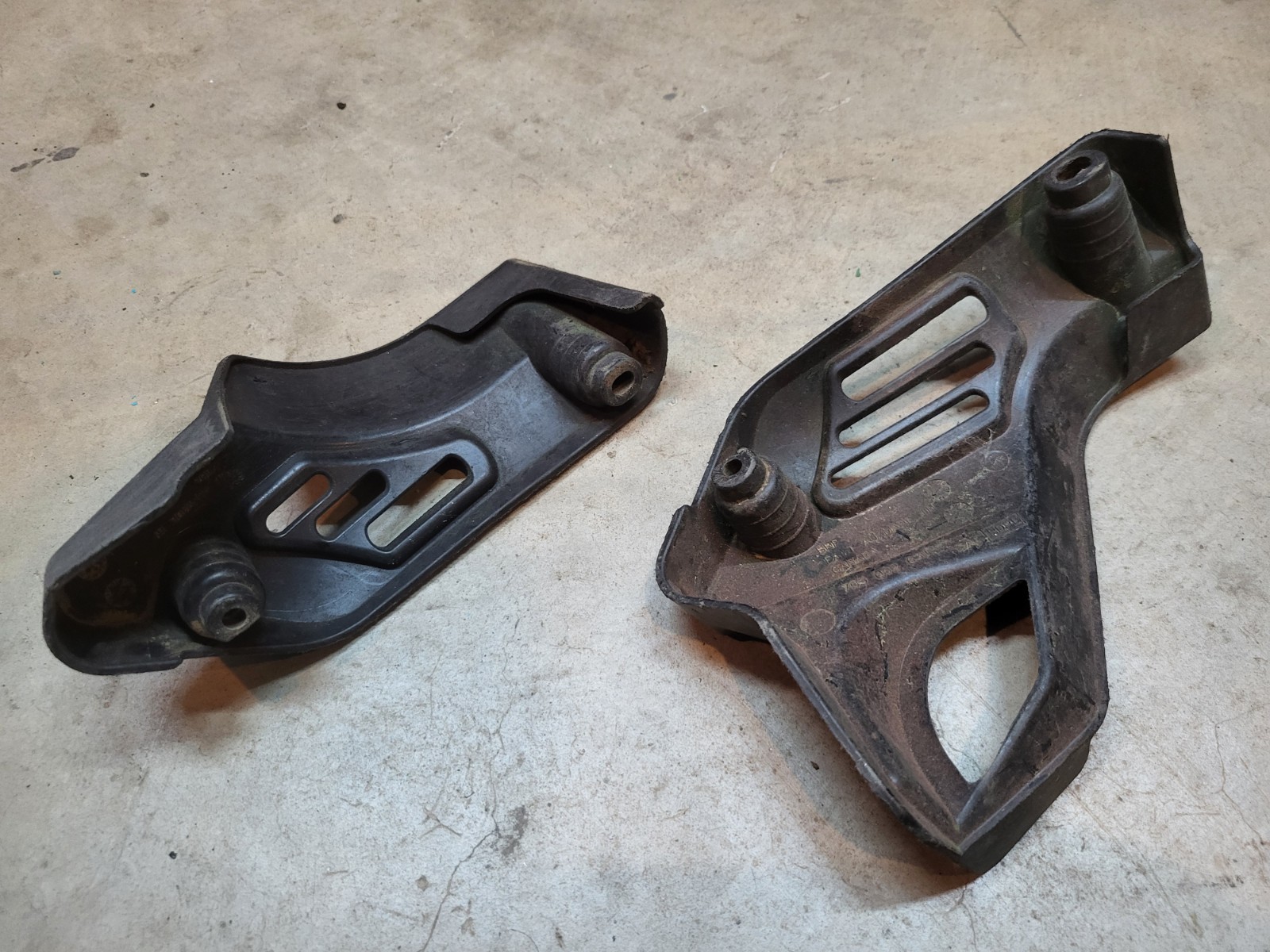 Can-Am DS450 Motor Gaurds Engine Covers Plastic Skid Plate CanAm DS 450 08 BCS