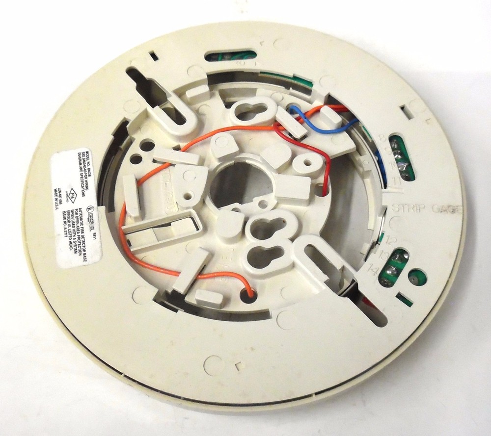 JOHNSON CONTROLS B402B AUTOMATIC FIRE DETECTOR BASE