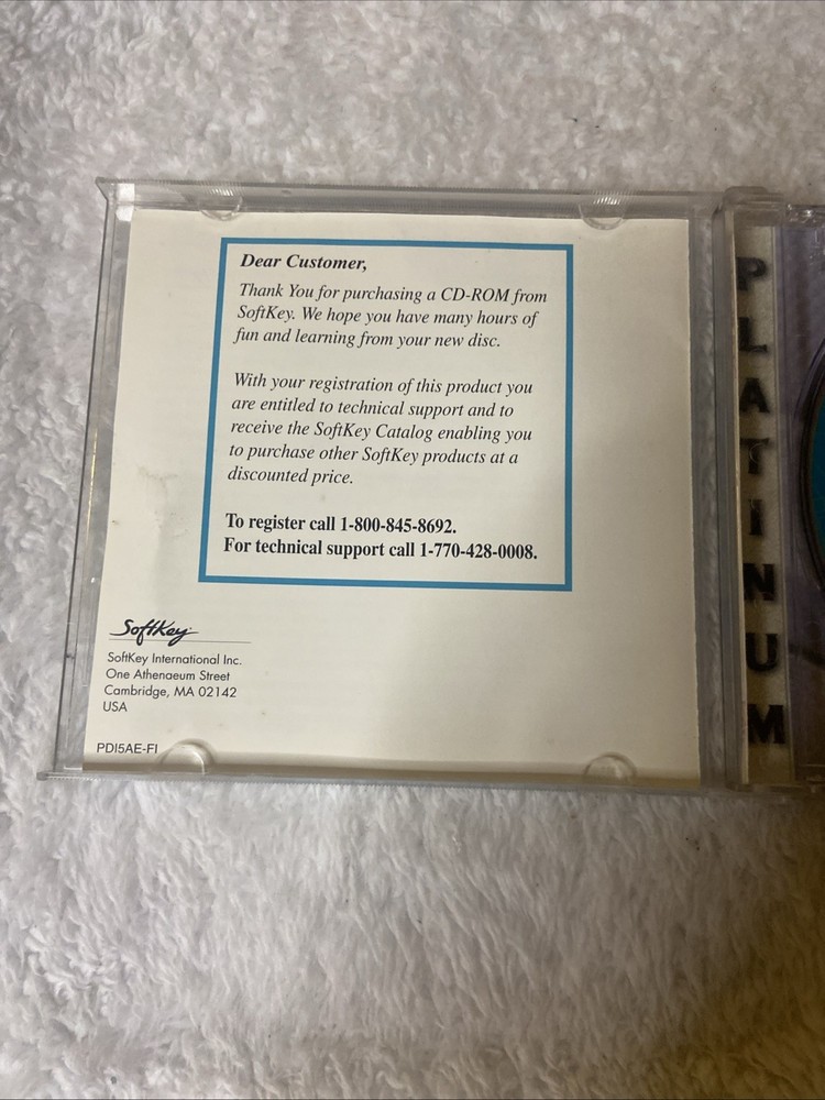 Design It 3D PC CD ROM VTG Softkey WIN MAC 1995 Interactive