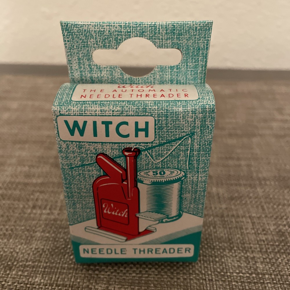 Vintage Witch Automatic Needle Threader with lnstructions Made in Germany - NOS