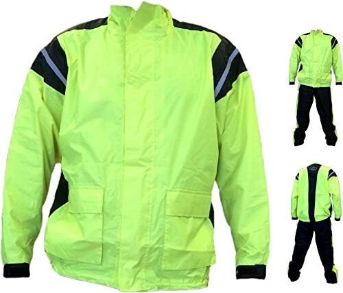Motorcycle Suit Jacket Rainproof Waterproof Windproof Fluo Waterproof Visibility