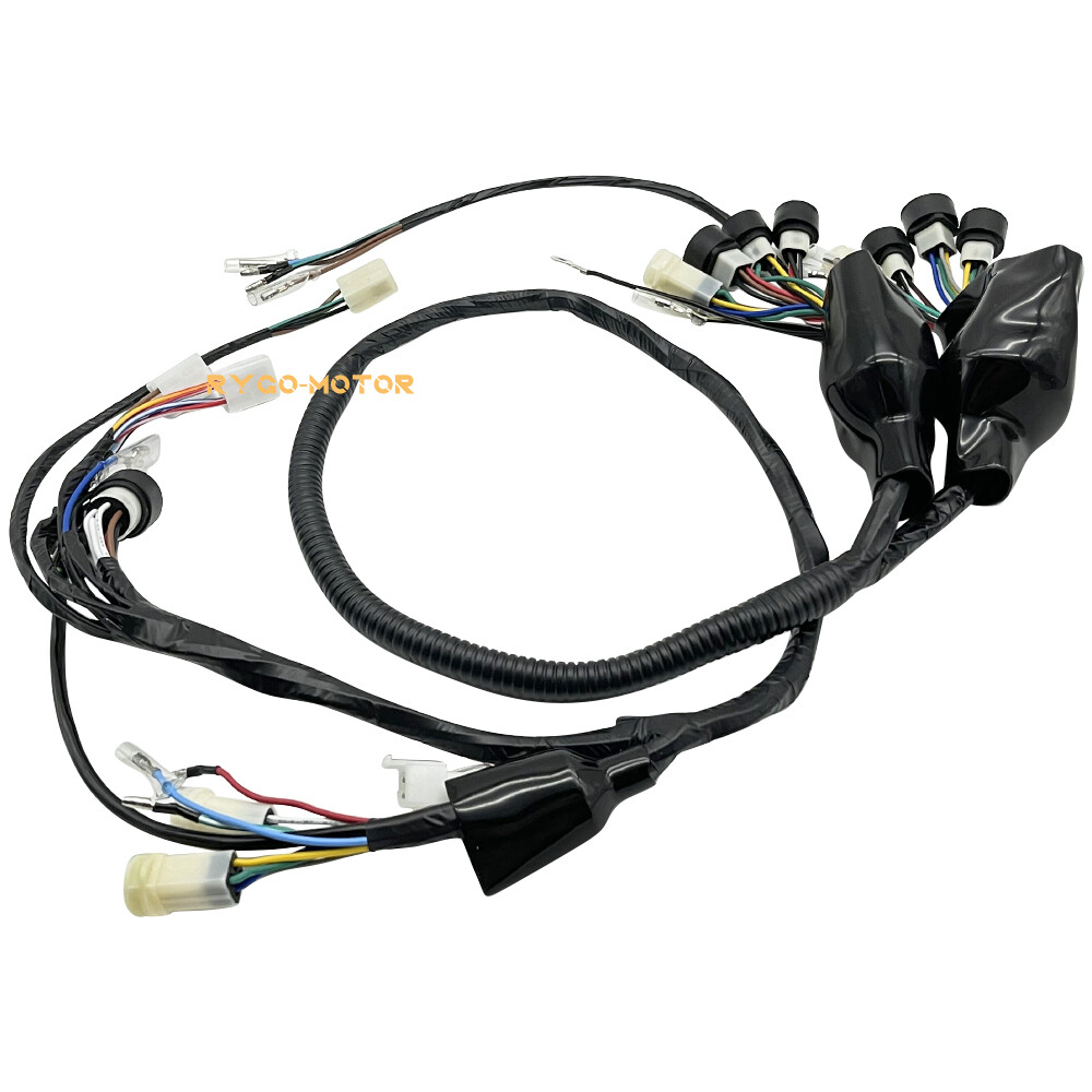 Complete Wire Wiring Harness For Yamaha ATV Warrior 350 YFM350X YFM 350 1987