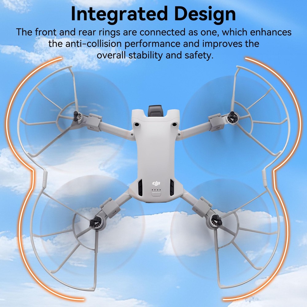 Craznick Mini 3 Pro Propeller Guard - Propellers Protector for DJI gray