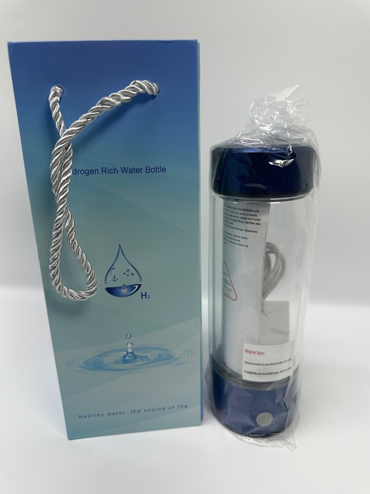 Hydrogen Water Bottle - Blue