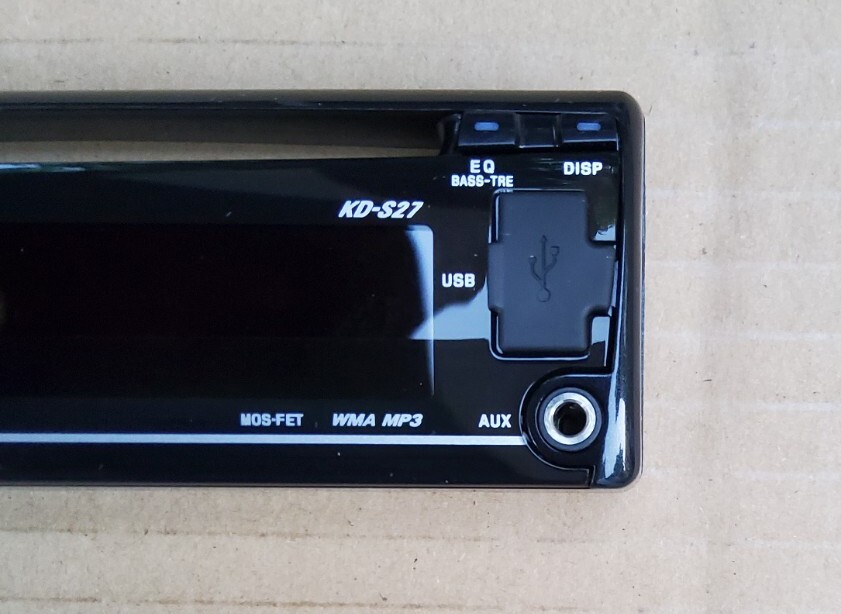 JVC KD-S27 FACEPLATE ONLY