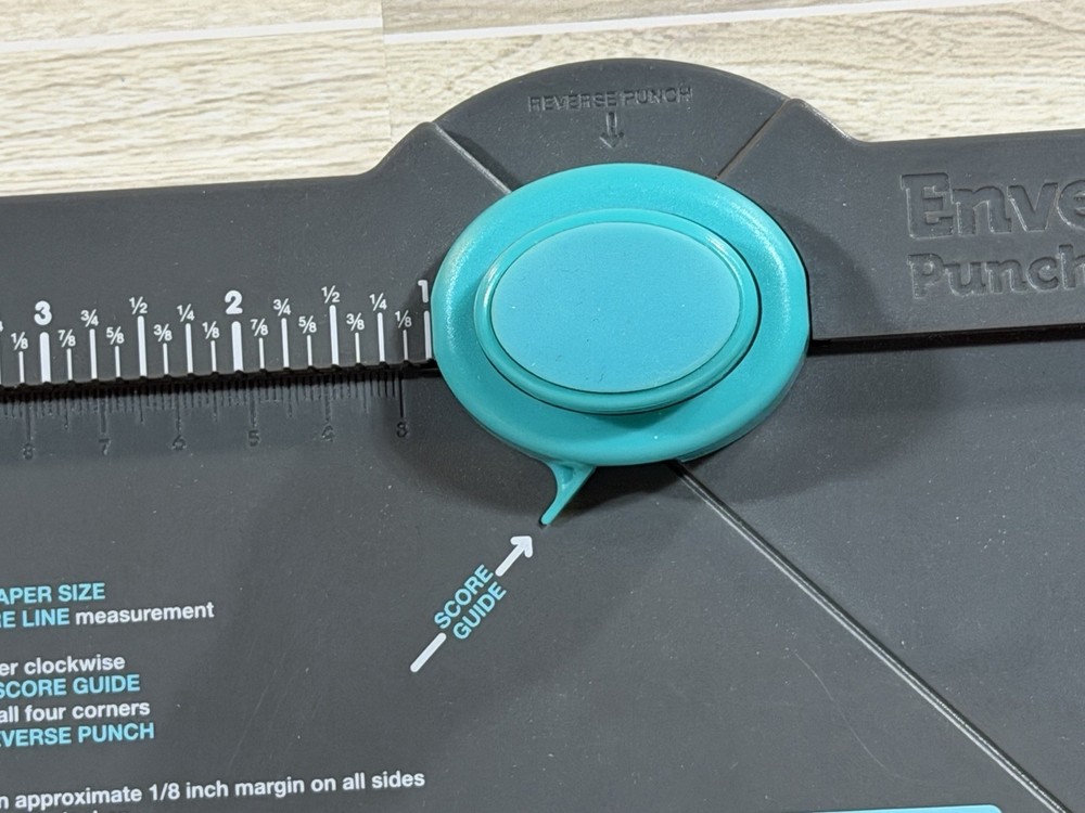 Envelope Punch Board used to create custom envelopes.