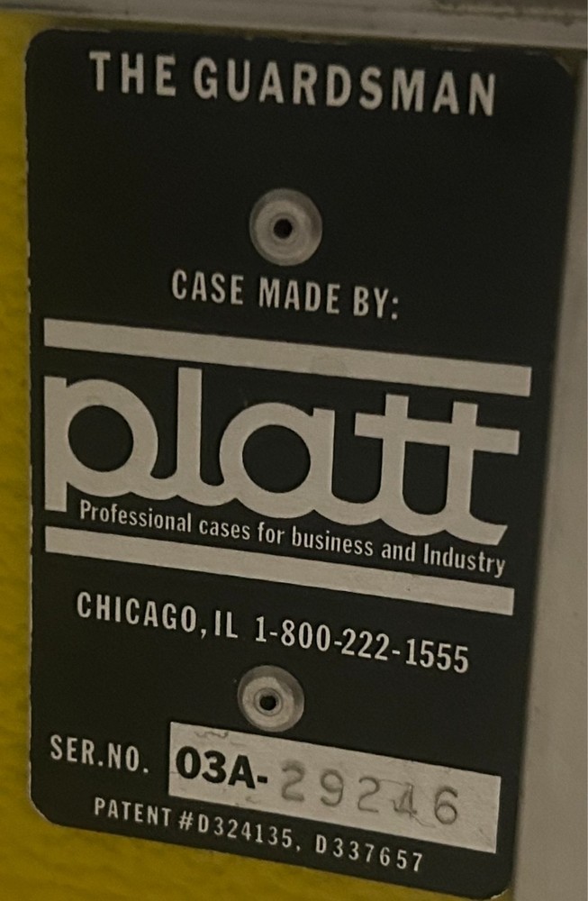 Platt Min ray HF100 Protective Transportation Case