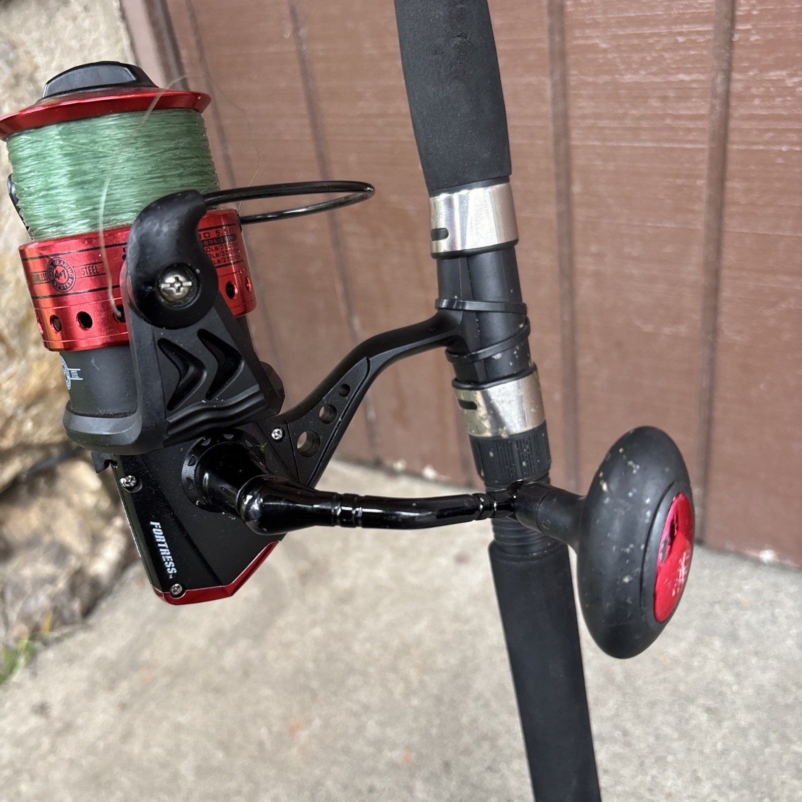 Marathon Fortress Fishing Rod FRT5000S70MH Med Heavy 7’ & Stainless Steel Reel