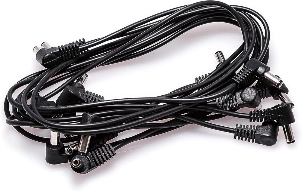 8-Pack DC Cables and MXR 3-Pack 6 in Patch Cables Bundle
