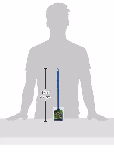 12.5" Double Sided Sponge Cleaning Brush Cleaner Algae Scrubber, Blue