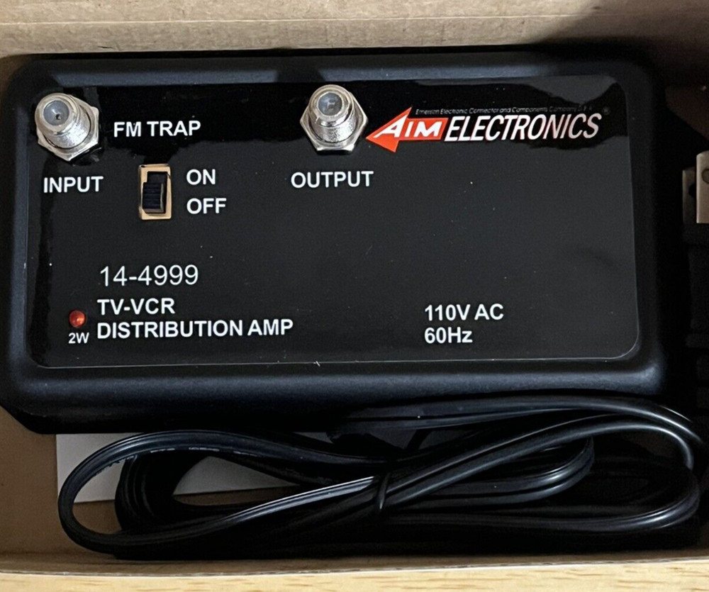 Tv Vcr Distribution Amp Vs