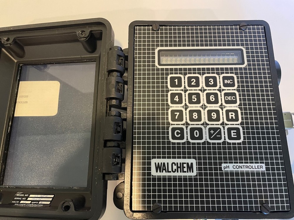 Walchem WC-160 Series pH Controller w/ Manual + Cables
