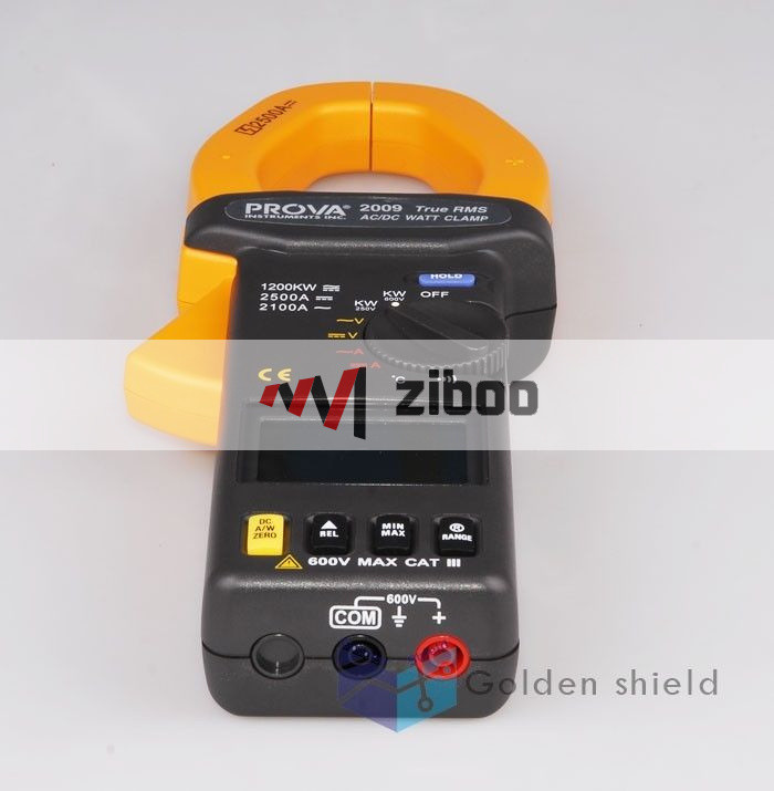 PROVA 2009 AC/DC True RMS Watt Digital Clamp Meter✦Kd
