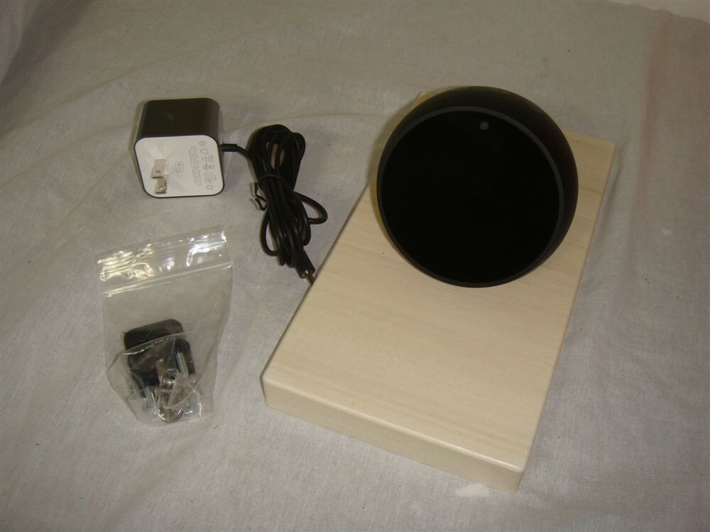 AMAZON ECHO SPOT SMART SPEAKER BLACK DEMO UNIT - READ!