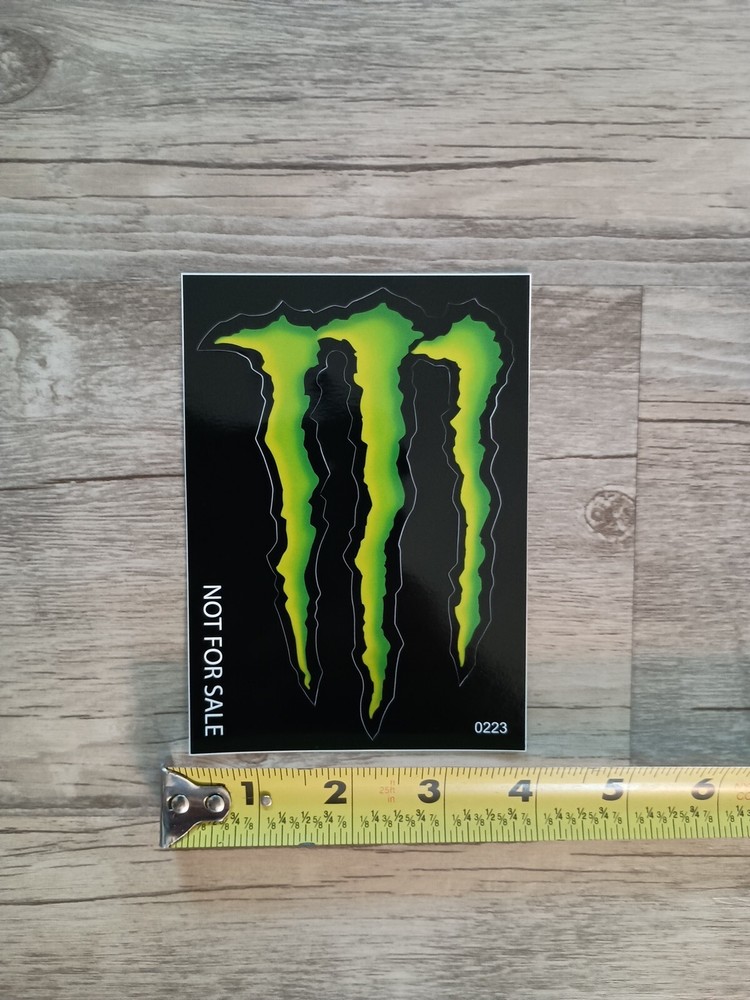10 Monster Energy Stickers Decals 5"x3.75"