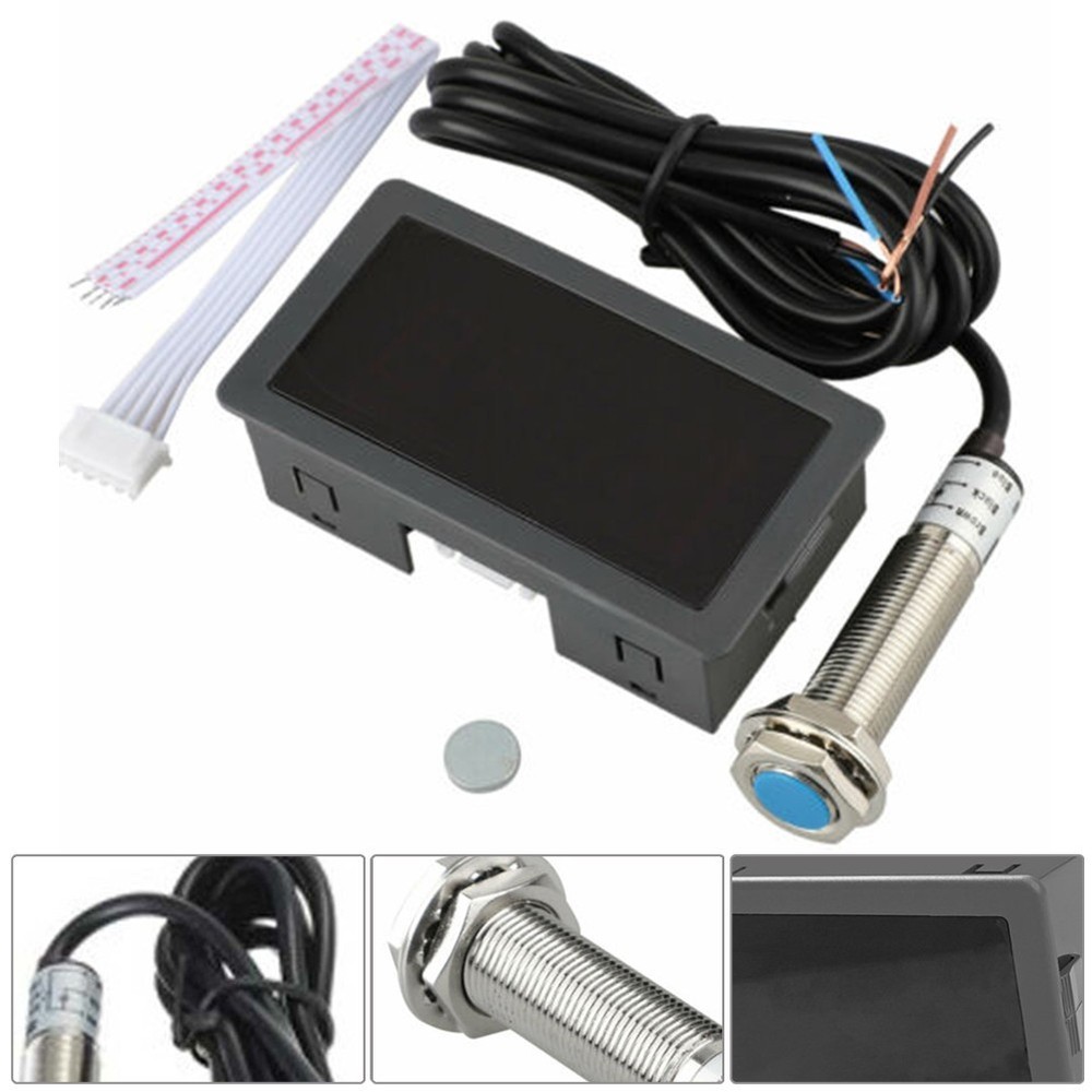 Digital LED Tachometer Sensor 79×42×25mm Replacement 4-30V Accessories