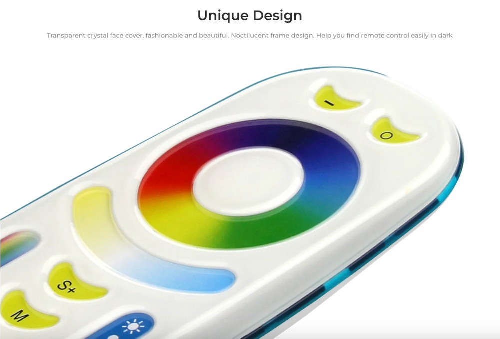 Miboxer 4-Zone RGB+CCT Remote White