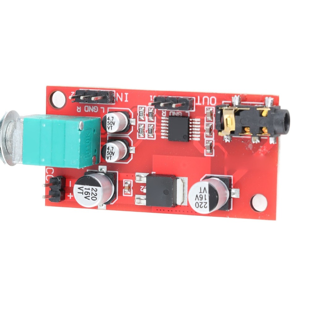 Headphone Amplifier Module 3.5mm Interface Earphone Preamplifier Board DC 3‑12V