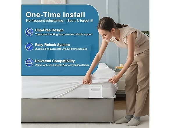 NNHN Lock Sheet Holders White