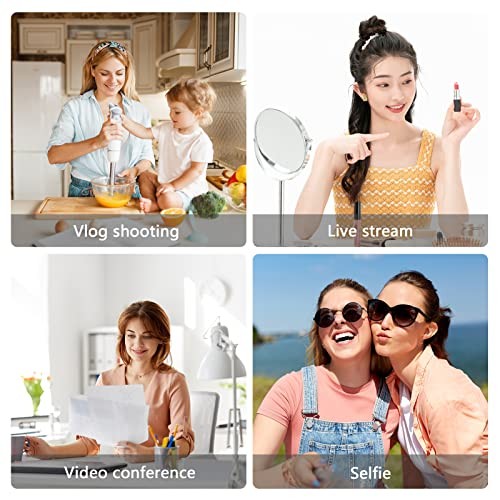 Smartphone Vlog Kit Mini LED Video Light + Cardioid Microphone + Extendable