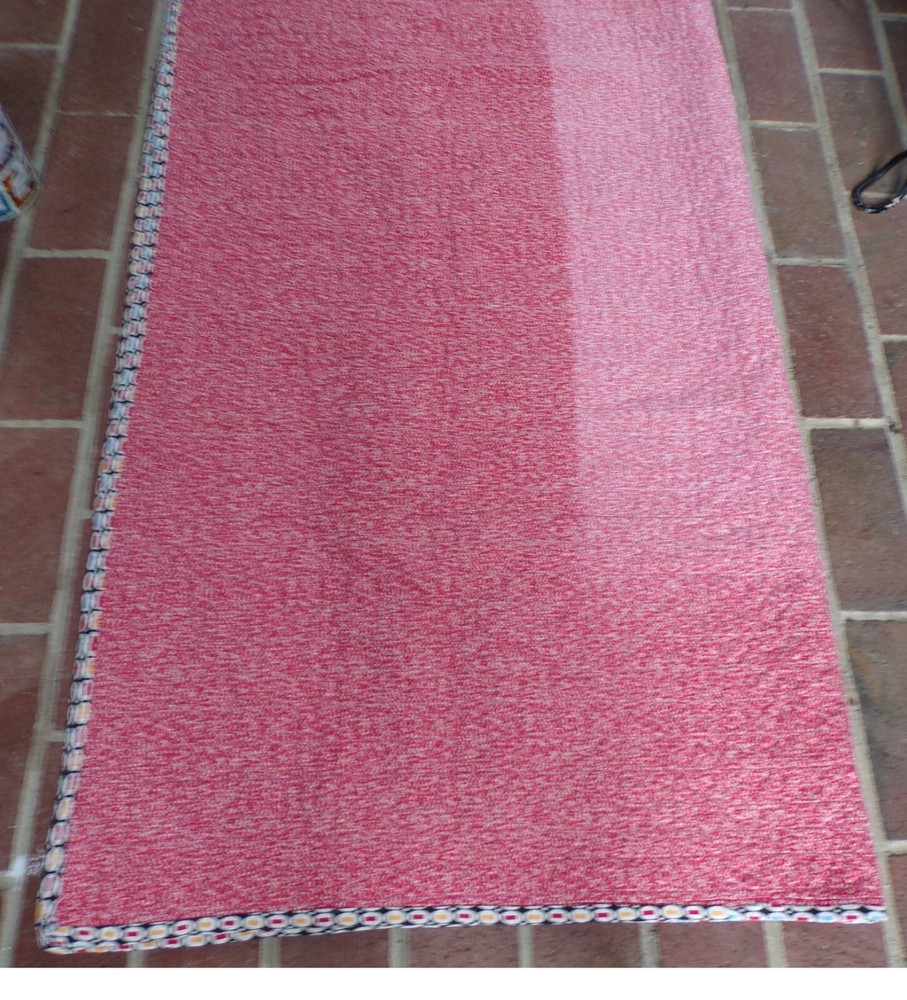 Handmade Small Multicolor Geometric Quilt