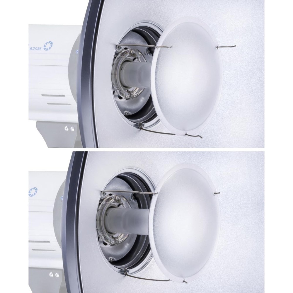 17" White Beauty Dish for Flashpoint Mount