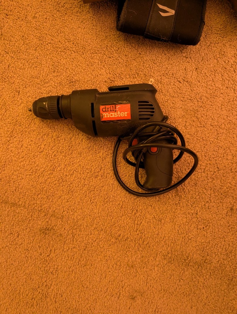 Drill Master 120 Volt 3/8" Variable Speed Reversible Electric Drill Item 60614