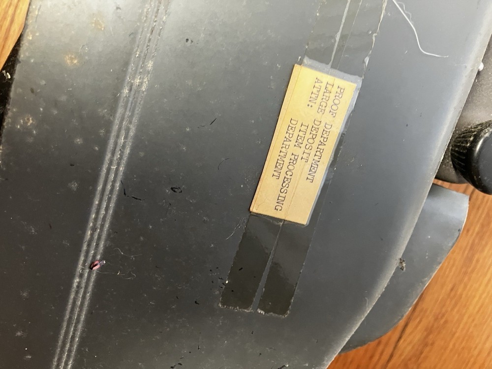 8.5 X 16in Heavy Vintage Adding Machine