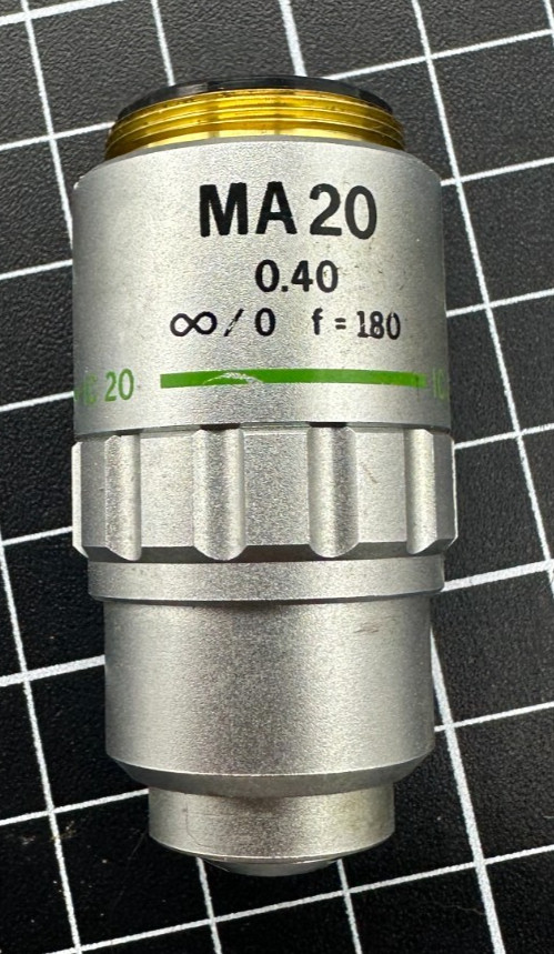 Olympus IC 20 MA 20 0.40 F=180 Microscope Objective