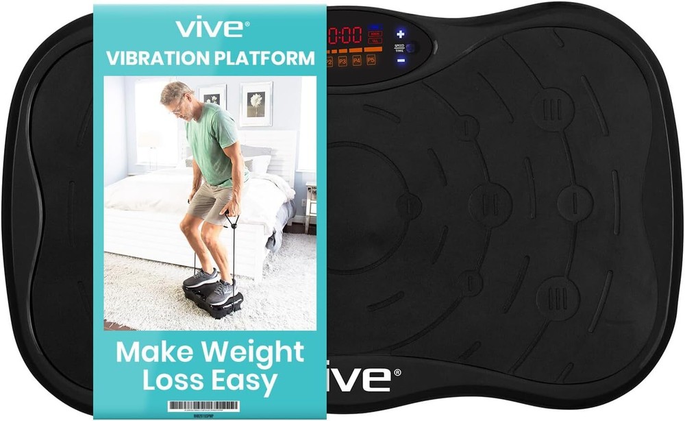 Vive Vibration Plate Exercise Machine - Shake Plate Vibration Platform