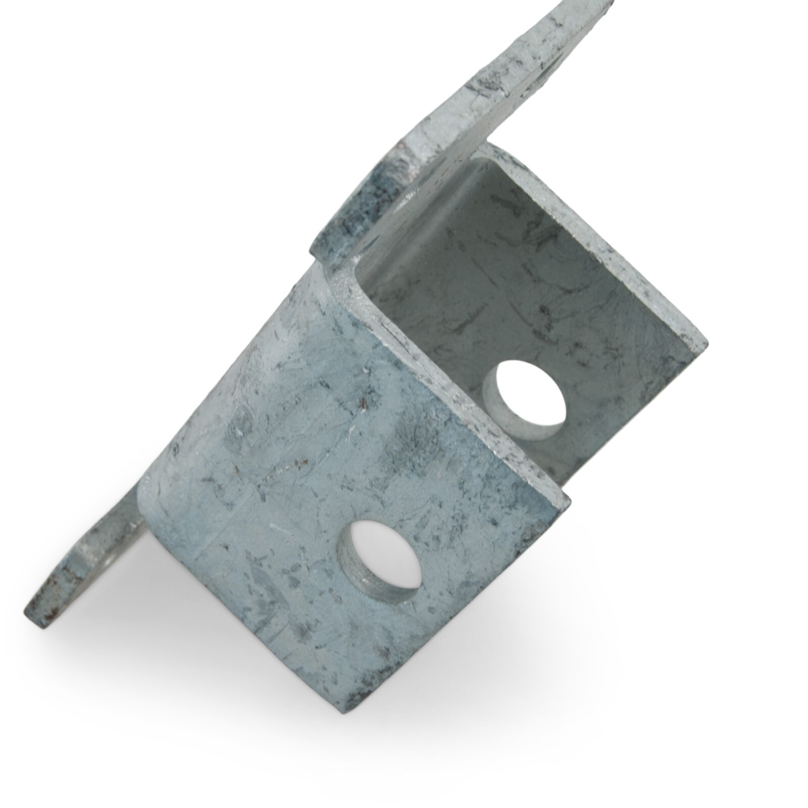 (Qty 2)- Boat Trailer Front Leaf Spring Hanger Bracket 4 Hole Galvanized Bolt On