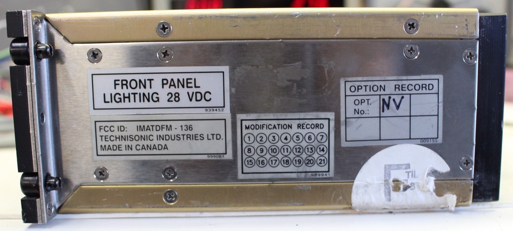 TECHNISONIC TDFM 136NIGHT VISION