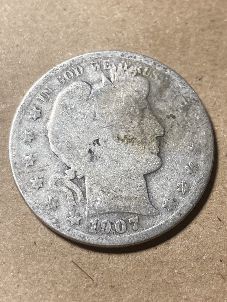 1907 S Barber Half Dollar - As Shown! (#2162)