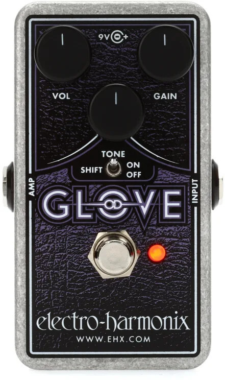 Electro-Harmonix OD Glove Overdrive Effects Pedal