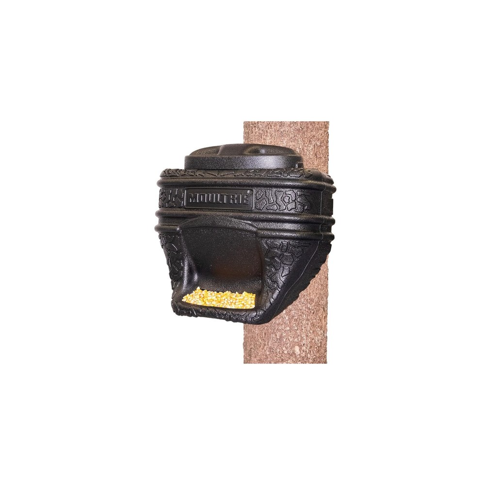 Moultrie Feed Bin - Gravity-Fed 6-Gallon Feed Bin - Easy Tree/Post Mount -40 ...
