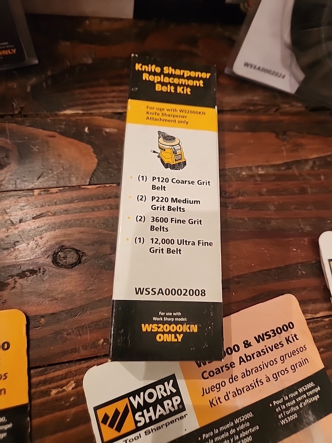 Work Sharp The Tool Sharpener WS2000, With Additional ACCESSORIES. NICE LOT