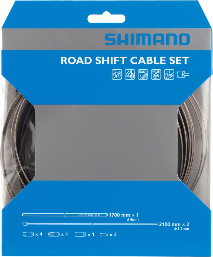 Shimano OT-SP41 Shift Cable & Housing Set Road Bike Stainless Black