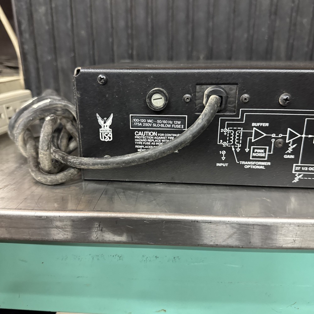 Electro-Voice (EV) 2710 Band Graphic EQ Equalizer da22