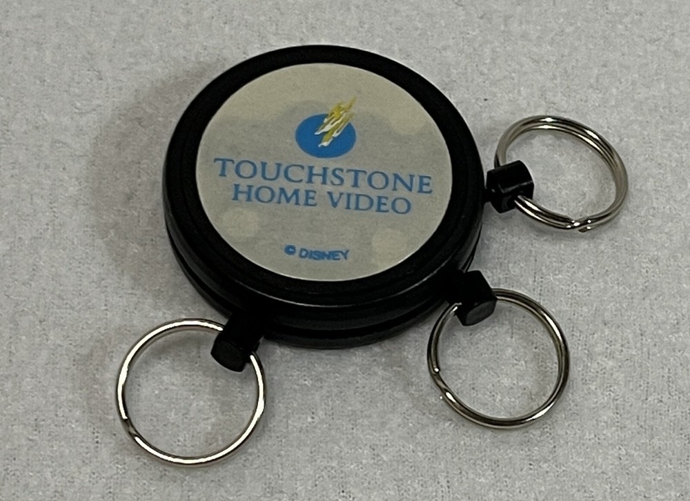 Disney Touchstone Home Video 3 Ring Key Ring Chain Keyring