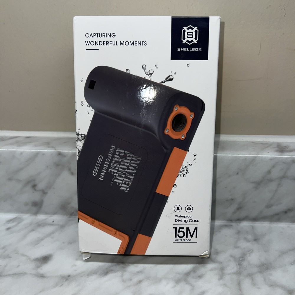 Shellbox Waterproof Diving Case, 15M Waterproof