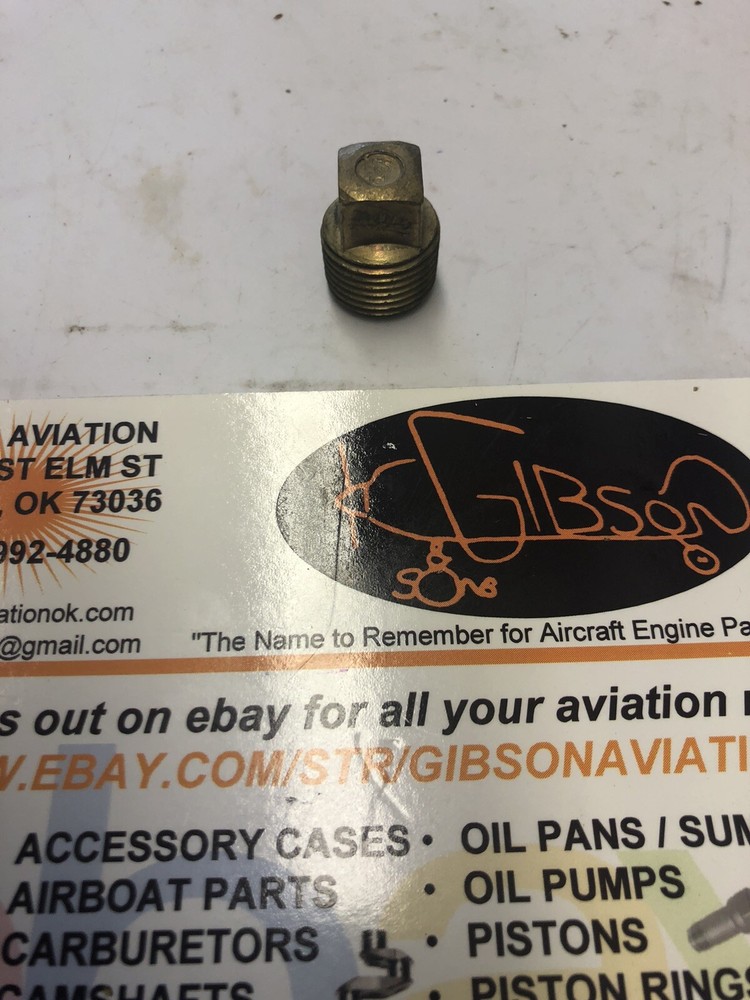 CONTINENTAL 629518-3H PLUG .38-18 NPTF