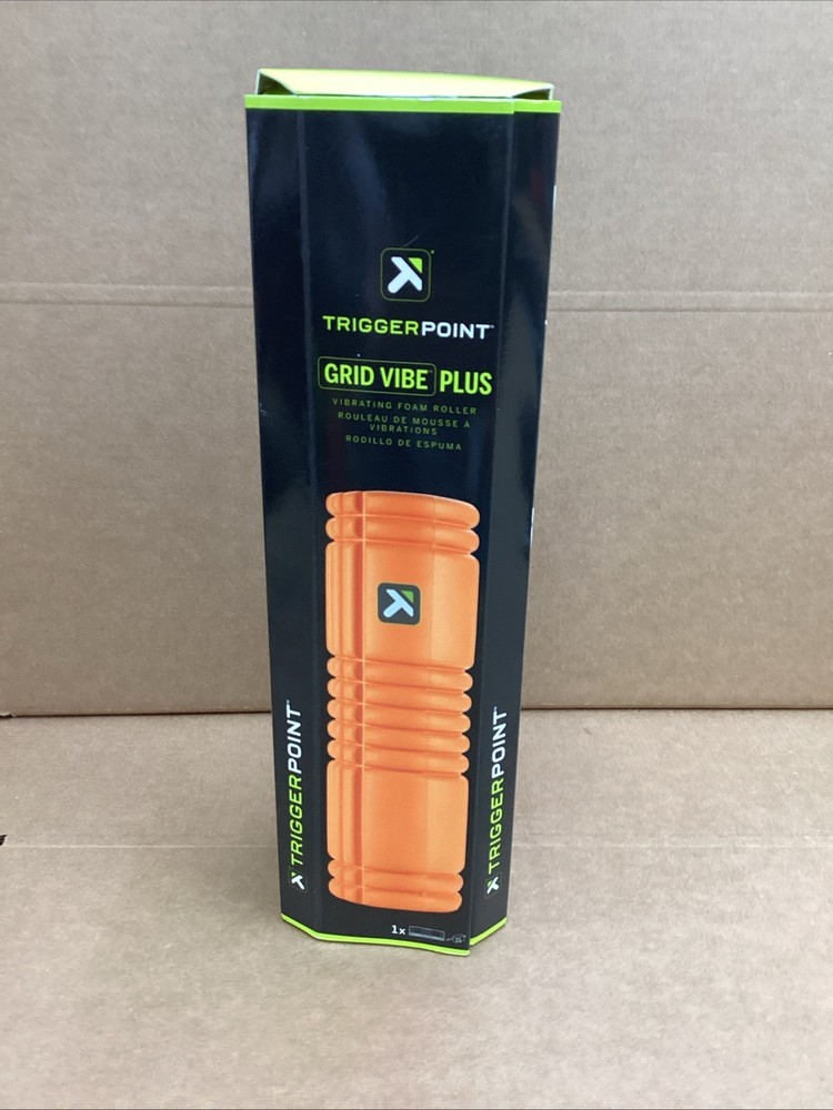 TriggerPoint GRID Vibe Plus Foam Roller - Orange New